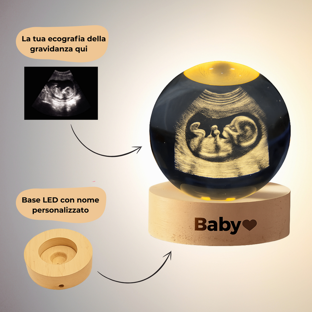 Eternal Glow™ - Lampada Personalizzabile