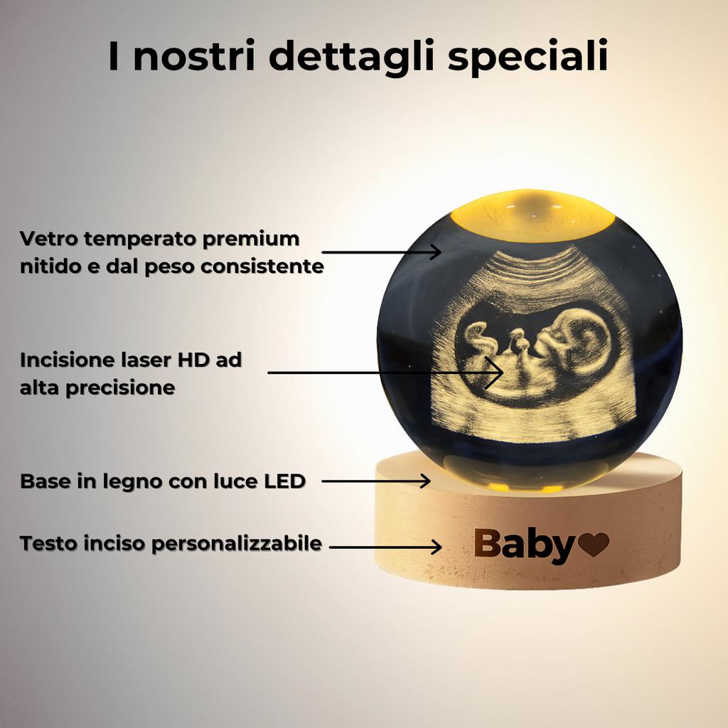 Eternal Glow™ - Lampada Personalizzabile