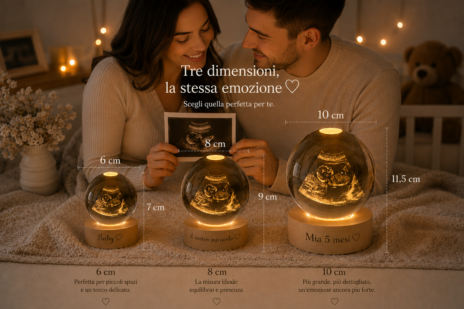 Eternal Glow™ - Lampada Personalizzabile